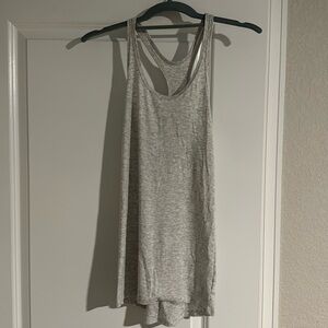 Old navy fitted gray tank